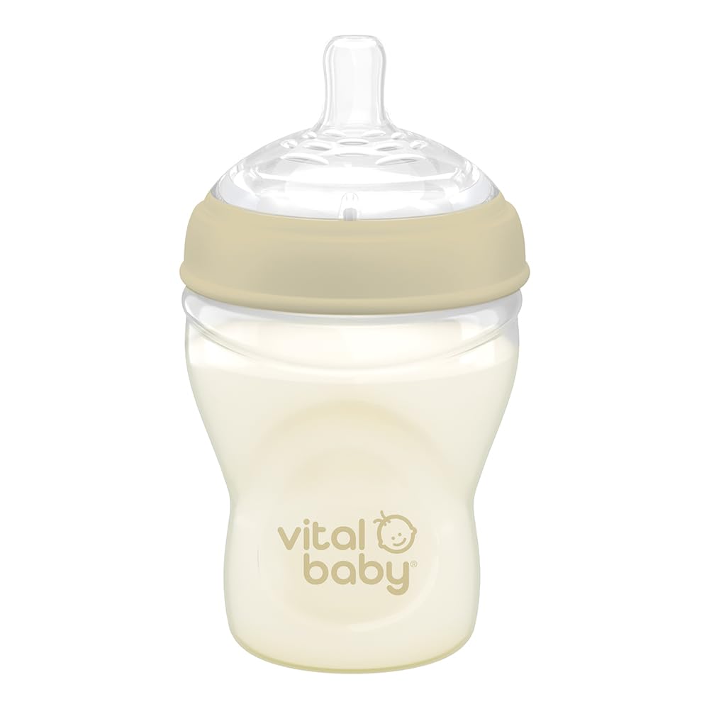 Vital Baby - Nurture Breast Feeding Bottles 240Ml (2Pk) |0 Months+